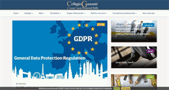 Desktop Screenshot of collegiogeometribiella.it